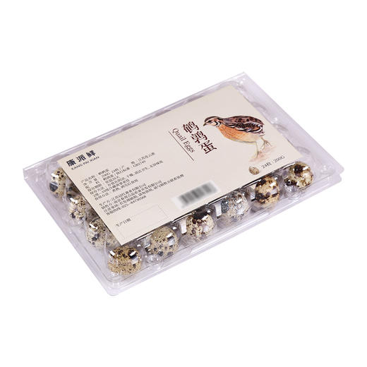 康派鲜鹌鹑蛋24枚 商品图0