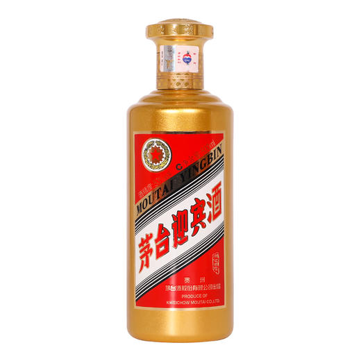 茅台迎宾酒 同心同愿 金迎宾酒 53度酱香型 500ml*6瓶整箱装 商品图4