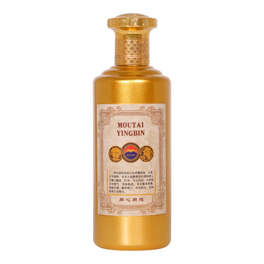 茅台迎宾酒 同心同愿 金迎宾酒 53度酱香型 500ml*6瓶整箱装 商品图5