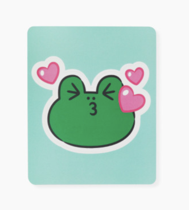 韩国 可爱LINE FRIENDS伦纳德可移动贴纸(25型)JPY带授权招加盟代理
