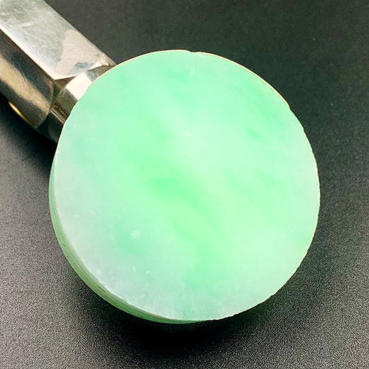 派瑞翡翠 翡翠原石 糯种 绿色 商品图4