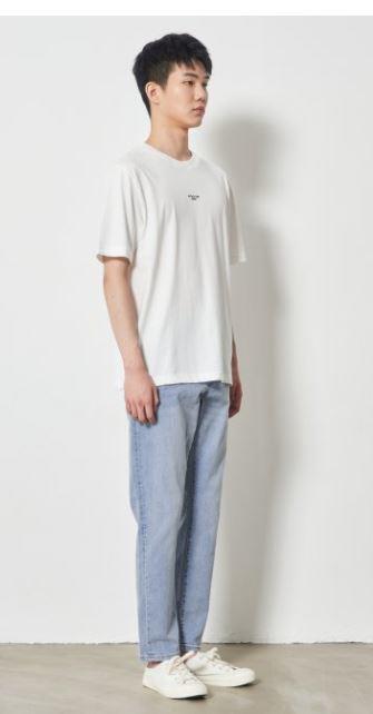 8 seconds 20FW 天蓝色复古水洗锥形牛仔长裤 420721CPEQJPY带授权招加盟代理 商品图3