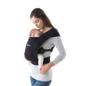 ERGOBABY EMBRACE NEWBORN CARRIER 婴儿背带 PURE BLACKJPY带授权招加盟代理