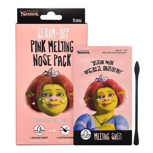 韩国梦工厂Fiona皮脂清除粉红色融化鼻贴去黑头5EAOlive YoungJPY带授权招加盟代理 商品图1