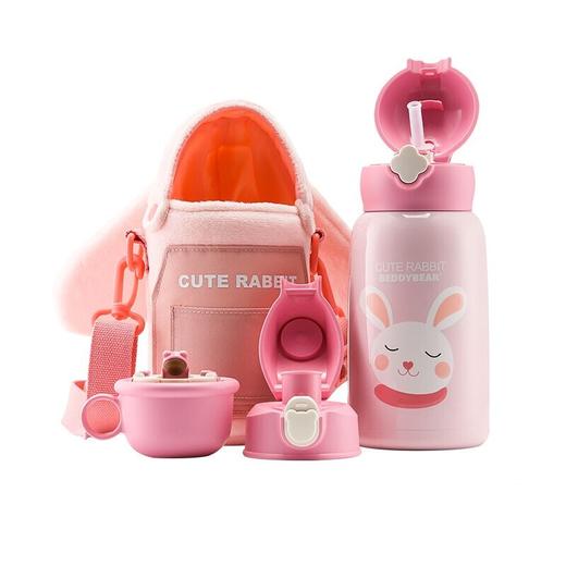 杯具熊beddybear儿童保温杯大容量带吸管带直饮两用316不锈钢内胆婴儿宝宝保温户外便携水杯-17 商品图2