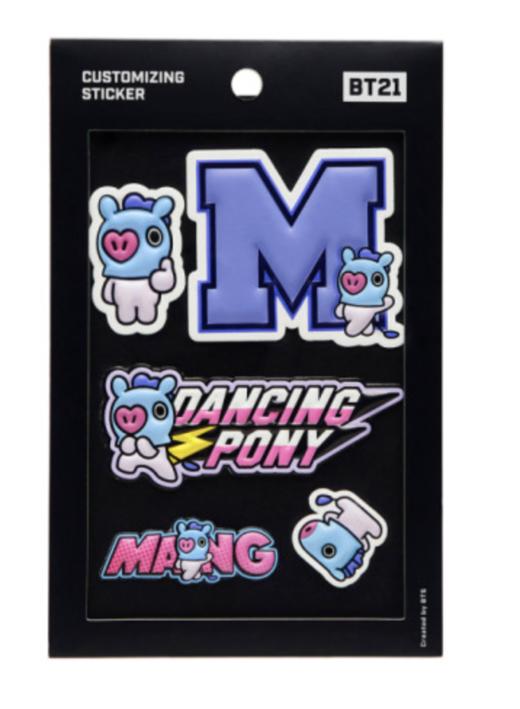 韩国 可爱Line Friends BT21 MANG定制贴纸JPY带授权招加盟代理 商品图1