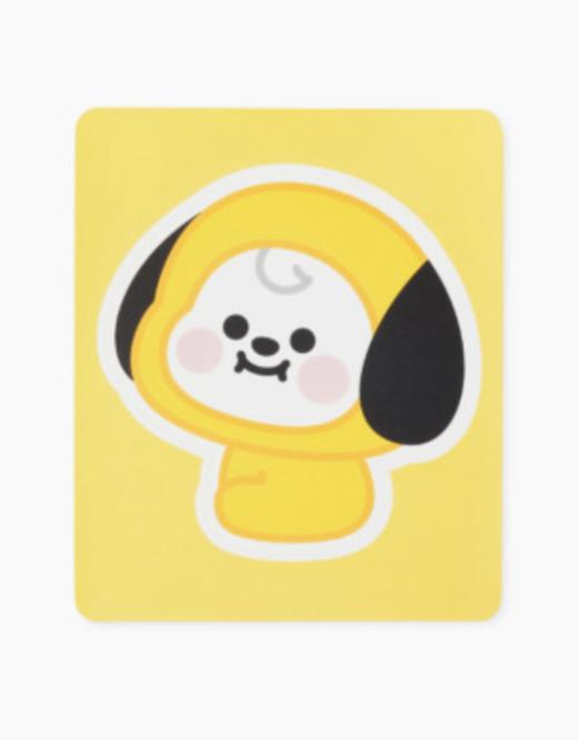 韩国 可爱Line Friends BT21 CHIMMY可移动贴纸（8类）JPY带授权招加盟代理 商品图0