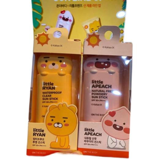 Kakao Friends 瑞恩屁桃防晒隔离 防紫外线 Sunstick 14.5g 韩国JPY带授权招加盟代理 商品图4