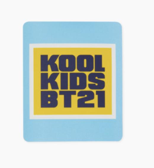 韩国 可爱Line Friends BT21 可移除贴纸（34型）JPY带授权招加盟代理 商品图0