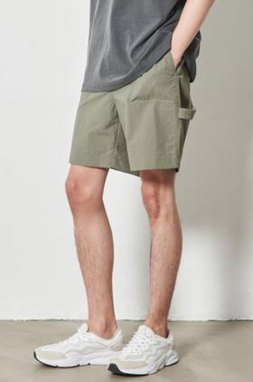8 seconds 20FW男士卡其字符串短裤 450725LQ1HJPY带授权招加盟代理