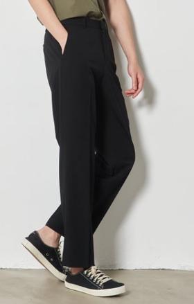 8 seconds 20FW 半宽黑色基本宽松裤420721LY35JPY带授权招加盟代理