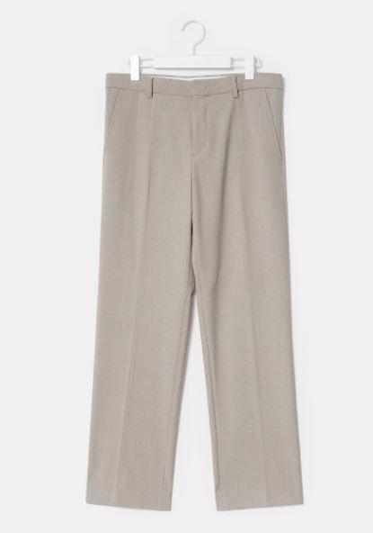 8 seconds 男士米色起毛半宽松弛裤#420Y21CY1AJPY带授权招加盟代理 商品图1