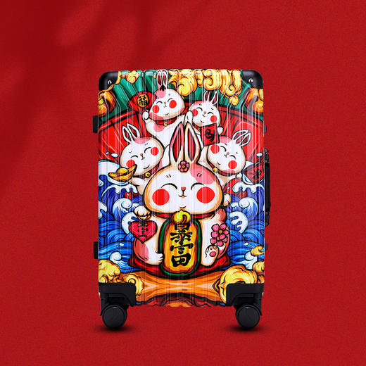 东来也 ins网红新款行李箱女拉杆箱男小型20寸登机箱旅行箱大容量 商品图0