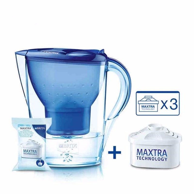 BRITA/碧然德 滤水壶 金典系列 蓝色 3.5L 1壶4芯JPY带授权招加盟代理