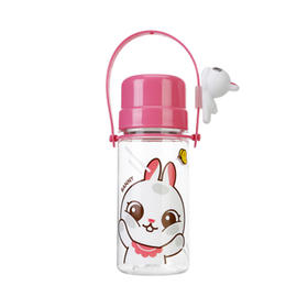 TRITAN NECK STRAP WATER BOTTLE (BUNNY) 儿童水瓶JPY带授权招加盟代理