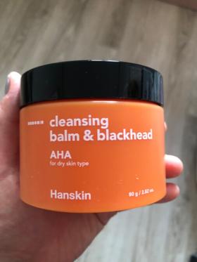 Hanskin韩斯清洁面膏＆黑头AHA 80ml干性肌肤专用OliveYoungJPY带授权招加盟代理