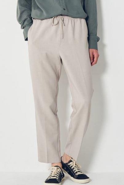 8 seconds  20FW 象牙基本宽松松紧带裤210921BYX0JPY带授权招加盟代理 商品图0