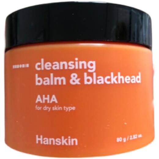 Hanskin韩斯清洁面膏＆黑头AHA 80ml干性肌肤专用OliveYoungJPY带授权招加盟代理 商品图3