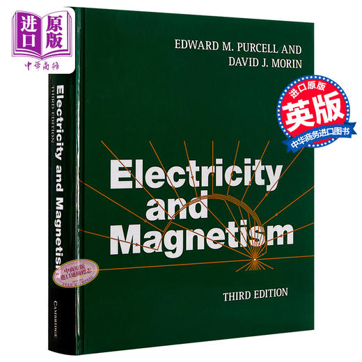 预售 【中商原版】伯克利物理学教程 电磁学 第3版 英文原版 Electricity and Magnetism 剑桥大学出版社 珀塞尔 Edward Purcell 商品图0