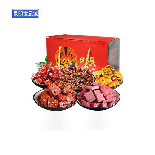 【KM】张飞牛肉家庭装礼盒 商品图0