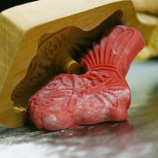 传统花饽饽 馒头 真正天然果蔬汁 真正无添加 铁锅馒头 非物传承 传统美学 安心匠心手作 |百里食 商品图6