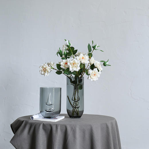 人脸抽象玻璃花瓶 商品图1