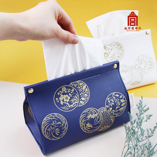 团花集瑞纸巾盒 商品图1