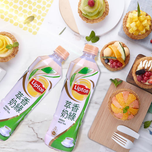 立顿萃香奶绿 535ml*4瓶 商品图0