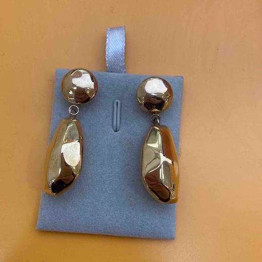 芙丽芙丽/Folli Follie 菱形几何金属耳环 商品图0