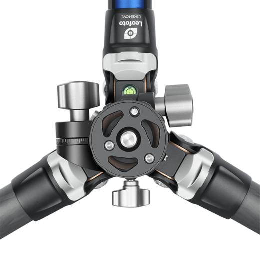 徕图/leofoto LS-284CV+LH-36R中轴横置 碳纤维三脚架便携支架 球形云台 商品图1