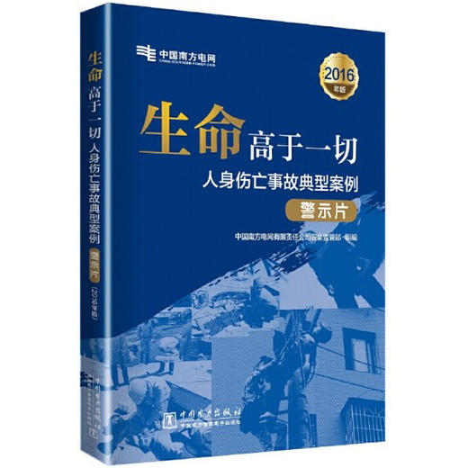 生命高于一切——南方电网公司人身伤亡事故典型案例漫画读本（2016年版） 商品图0