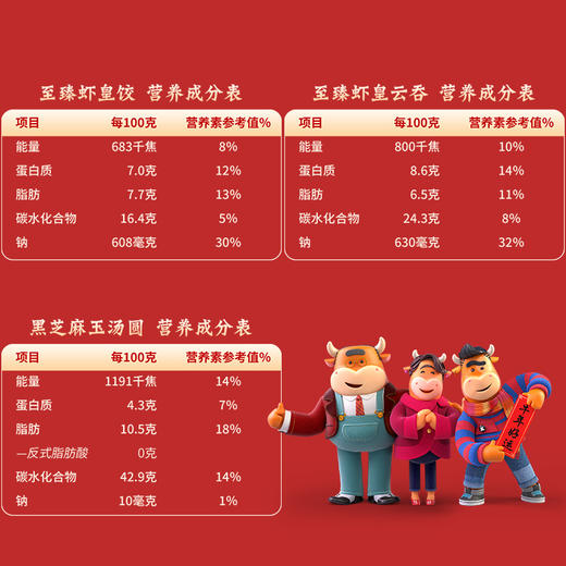 思念新年牛牛大礼包  有人思念就是牛 商品图6