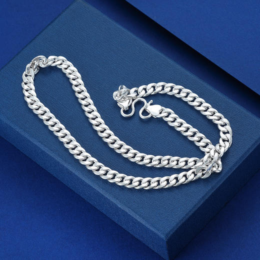 【一往无前】S990银男士项链【YHXL002】2101 商品图1