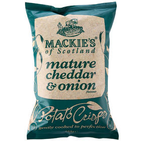 英国进口 MACKIE'S 哈得斯薯片 切达奶酪洋葱味
