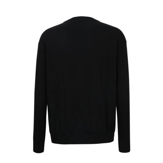 MOSCHINO 莫斯奇诺 小熊图案套头女士毛衣 黑色 0907 5402 0555 商品图1