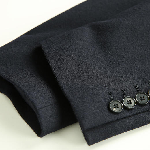 YvesFigarau伊夫·费嘉罗秋冬100%山羊绒大衣中长款翻领保暖舒适羽绒大衣882502 商品图7