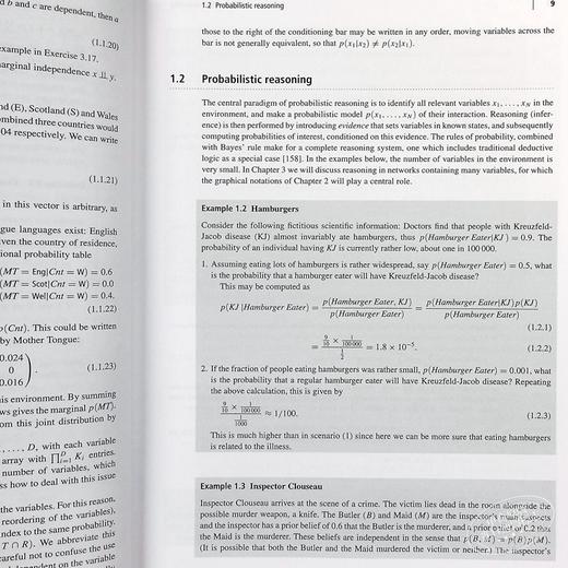 预售 【中商原版】贝叶斯推理和机器学习 英文原版 Bayesian Reasoning and Machine Learning David Barber 商品图6