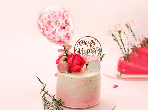 【长辈】妈妈生日蛋糕鲜花主题生日蛋糕 商品图0
