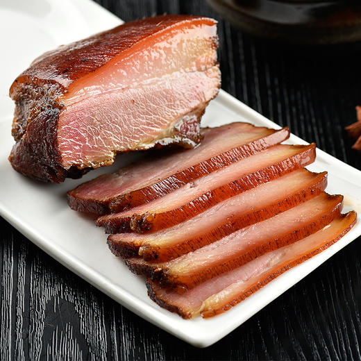【宜昌助农馆】农家烟熏腊肉 500g 商品图1
