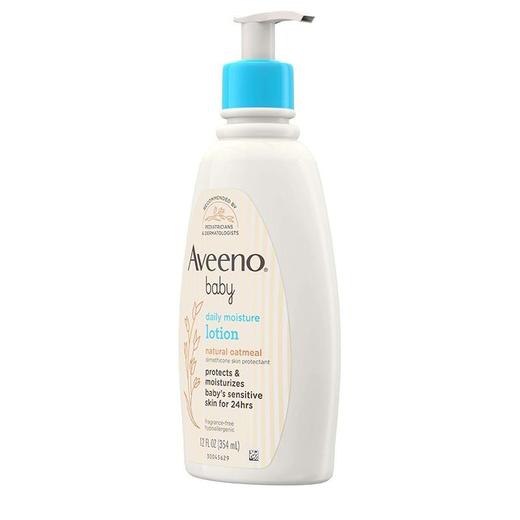 【一般贸易】新包装！美国艾维诺 Aveeno婴儿保湿燕麦润肤乳液宝宝燕麦乳液354ml 商品图1