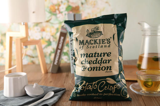 英国进口 MACKIE'S 哈得斯薯片 切达奶酪洋葱味 商品图2