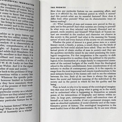 【中商原版】社会学的想像力(牛津读物) 豆瓣阅读 英文原版 The Sociological Imagination Charles Wright Mills 商品图5