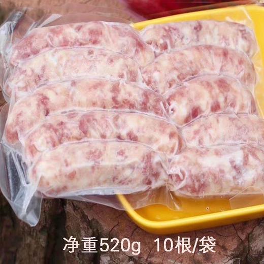 从肠记忆 台北士林纯肉烤肠520g*3袋装台湾风味猪肉烤肠香肠[福利品] 商品图3