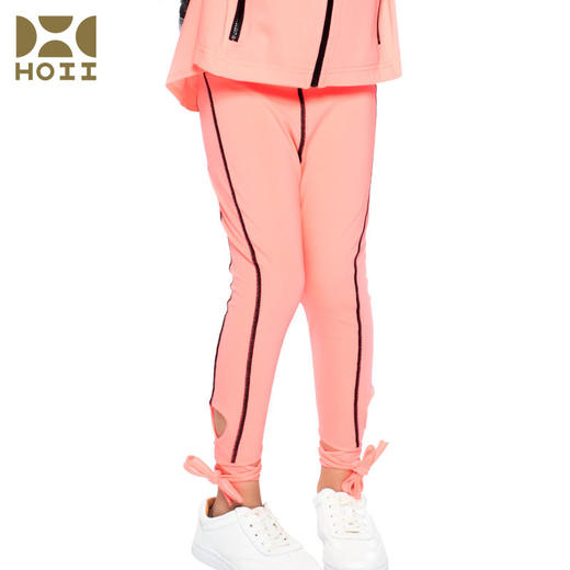 台湾HOII/后益  儿童款绑带7分legging裤防晒裤[D类] 商品图4