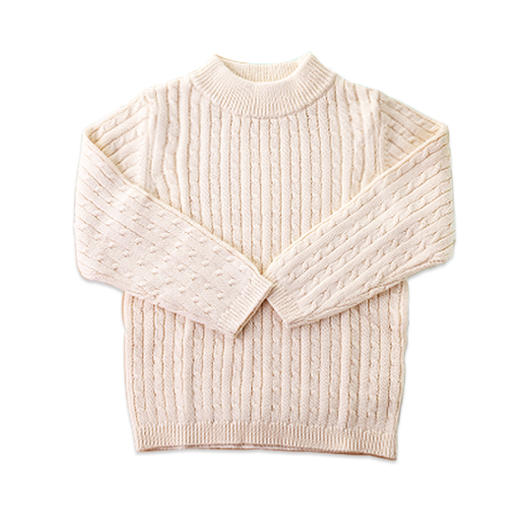 有机彩棉 成人/儿童针织衫 英伦风格 春秋冬时尚经典款 100%棉 情侣亲子百搭 素道敦煌天然有机彩棉织造 舒适安全健康 商品图9