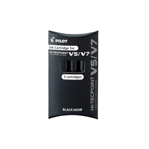 百乐V5/V7威宝笔墨水胆/3支装/BXS-IC替换学生商务 商品图1