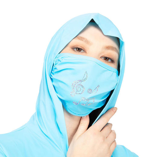 HOII/后益 经典复刻音符防晒面罩（出于卫生考虑不接受无理由退换）[D类] 商品图1