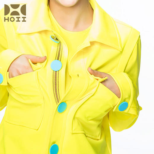 【亏本清仓】HOII/后益 可爱钮扣短版防晒外套（不可退货）[福利品] 商品图1