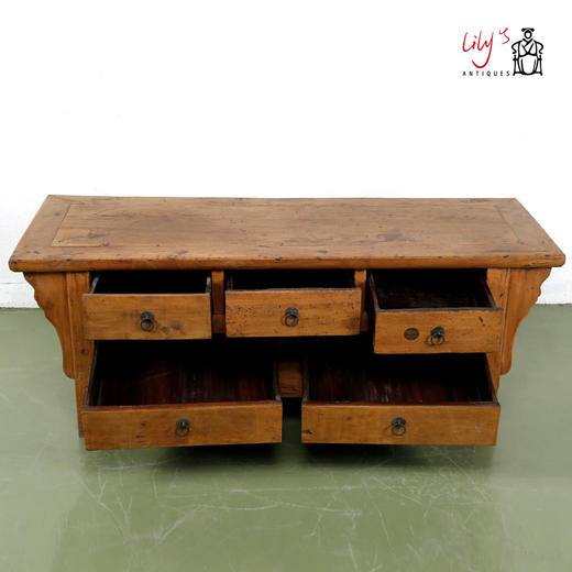 中式电视柜  可储物边柜 矮柜 影视柜 商品图3