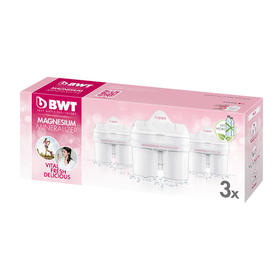 预售 | 德国BWT镁离子滤芯3只装倍世通用过滤水壶滤芯家用净水壶滤芯[福利品]